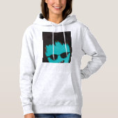 👑 Koningin van de Fluff Mode Hoodie (Voorkant)