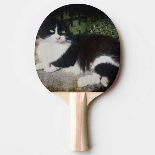 Koningin van de Garden Kat Ping Pong Paddle Tafeltennisbatje (Voorkant)
