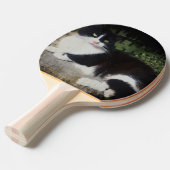 Koningin van de Garden Kat Ping Pong Paddle Tafeltennisbatje (Voorkant Gekanteld)
