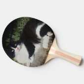 Koningin van de Garden Kat Ping Pong Paddle Tafeltennisbatje (Zijkant)