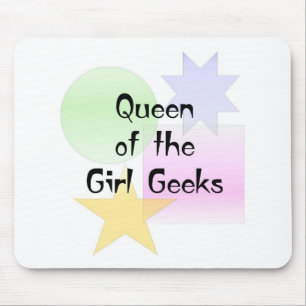 Koningin van de Girl Geeks Muismat