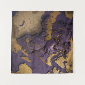 Koningin van de Gouden Diaspora Wandkleed (Voorkant (horizontaal))