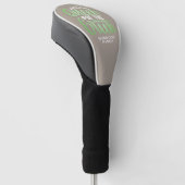 Koningin Van De Green Golfheadcover (Schuin)