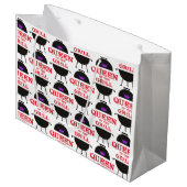 Koningin van de Gril, Paarse kroonrood Groot Cadeauzakje (Voorkant Gekanteld)