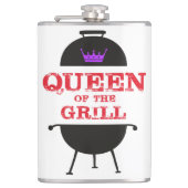 Koningin van de Gril, Paarse kroonrood Heupfles (Voorkant)