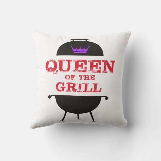 Koningin van de Gril, Paarse kroonrood Kussen (Achterkant)