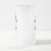 Koningin van de Gril, Paarse kroonrood Matglas Bierpul (Center)