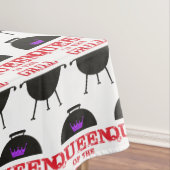 Koningin van de Gril, Paarse kroonrood Tafelkleed (Voorbeeld)