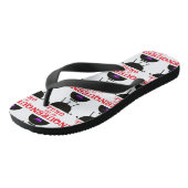 Koningin van de Gril, Paarse kroonrood Teenslippers (Schuin)