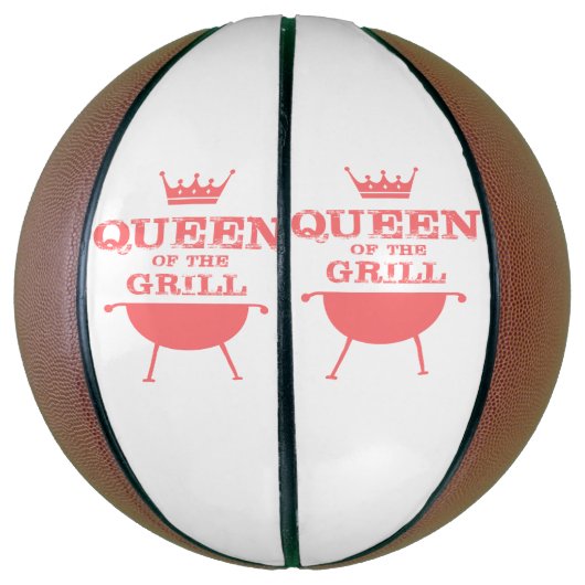 Koningin van de Gril, roze Basketbal (Verticaal)