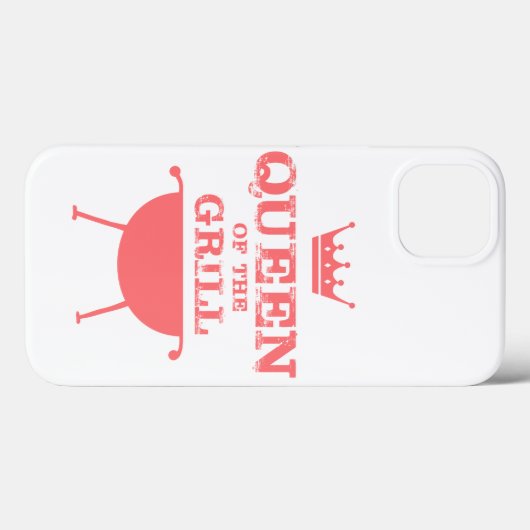 Koningin van de Gril, roze Case-Mate iPhone Case (Achterkant (horizontaal))
