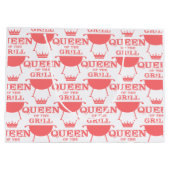 Koningin van de Gril, roze Groot Cadeauzakje (Achterkant)