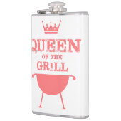 Koningin van de Gril, roze Heupfles (Links)