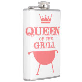 Koningin van de Gril, roze Heupfles (Rechts)