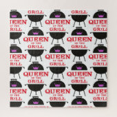 Koningin van de Gril, roze kroonrood Legpuzzel (Verticaal)