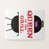 Koningin van de Gril, roze kroonrood Legpuzzel (Horizontaal)