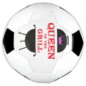 Koningin van de Gril, roze kroonrood Voetbal (Gedraaid)