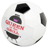 Koningin van de Gril, roze kroonrood Voetbal (Drie kwart)