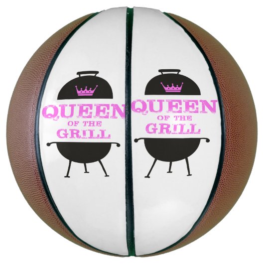 Koningin van de Gril, roze kroonroze Basketbal (Verticaal)