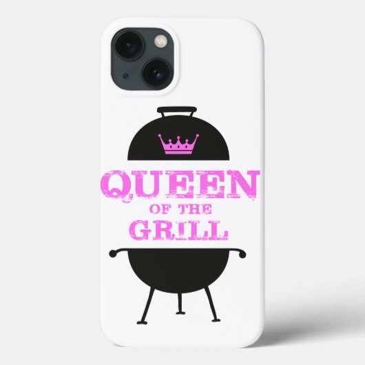 Koningin van de Gril, roze kroonroze Case-Mate iPhone Case (Achterkant)