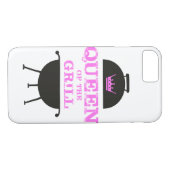 Koningin van de Gril, roze kroonroze Case-Mate iPhone Case (Achterkant (Horizontaal))