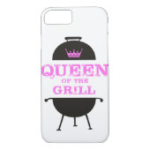 Koningin van de Gril, roze kroonroze Case-Mate iPhone Case (Achterkant)