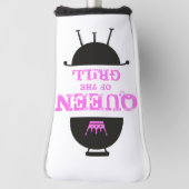 Koningin van de Gril, roze kroonroze Golfheadcover (Draai 90)