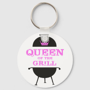 Koningin van de Gril, roze kroonroze Sleutelhanger