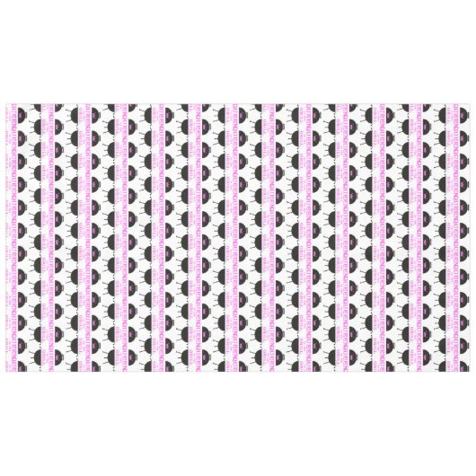 Koningin van de Gril, roze kroonroze Tafelkleed (Voorkant (Horizontaal))