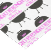 Koningin van de Gril, roze kroonroze Tafelkleed (Gekanteld)