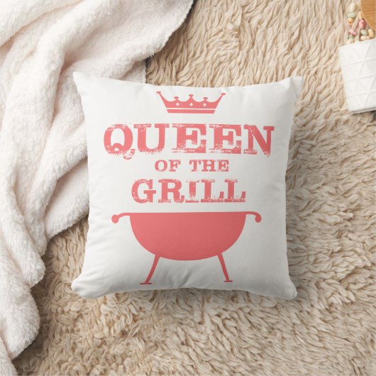 Koningin van de Gril, roze Kussen (Deken)