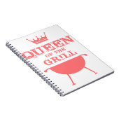Koningin van de Gril, roze Notitieboek (Rechterzijde)