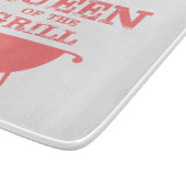 Koningin van de Gril, roze Snijplank (Hoek)