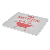 Koningin van de Gril, roze Snijplank (Hoek)