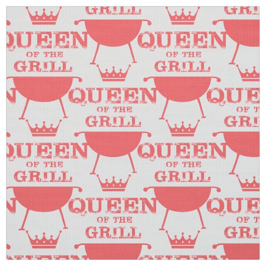 Koningin van de Gril, roze Stof (Swatch)