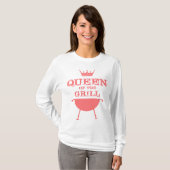 Koningin van de Gril, roze T-shirt (Voorkant volledig)