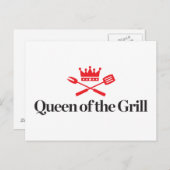 Koningin van de Grill Briefkaart (Voorkant / Achterkant)
