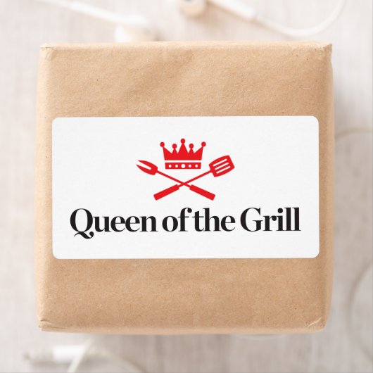 Koningin van de Grill Etiket (Insitu)
