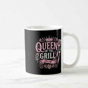 Koningin Van De Grill Gerookte Byrbecue Vlees Bbq Koffiemok