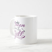 Koningin van de Grill Koffiemok (Voorkant links)