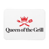 Koningin van de Grill Magneet (Horizontaal)