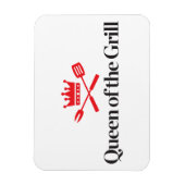 Koningin van de Grill Magneet (Verticaal)