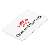 Koningin van de Grill Magneet (Linkerzijde)