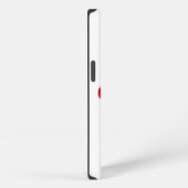 Koningin Van De Grill, Paarse Kroon Rood iPhone Hoesje (Rechterkant)