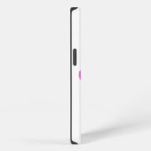 Koningin Van De Grill, Roze Kroon Roze iPhone Hoesje (Rechterkant)
