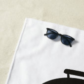 Koningin Van De Grill, Roze Kroon Roze Strandlaken (In situ)