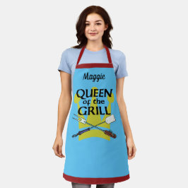 Koningin van de Grill Schort