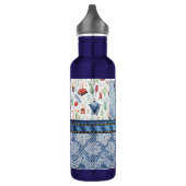 Koningin van de Grill Vrouwen kleurrijke denim, ka Waterfles (Links)