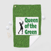 Koningin van de Groene golf Golfhanddoek (Insitu)