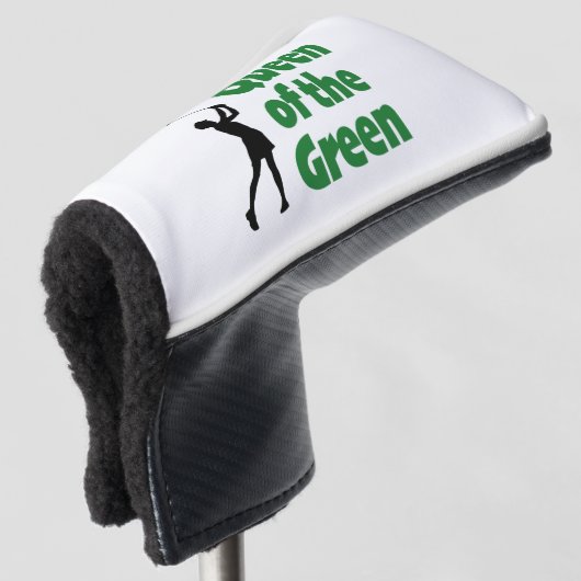 Koningin van de Groene golf Golfheadcover (3/4 voorkant)